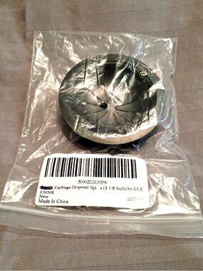 3-1/8 inch CleeSink Kitchen Garbage Disposal Splash Guard Sink Baffle (1 Pack)